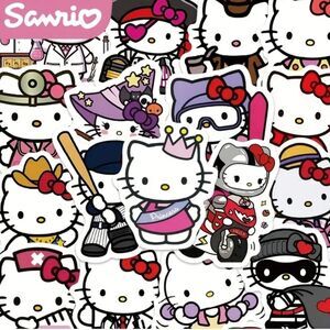 Hello kitty stickers 60 pack sanrio decals decoration
